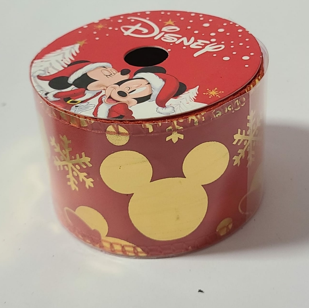 Disney Mickey and Minnie Xmas ribbon
